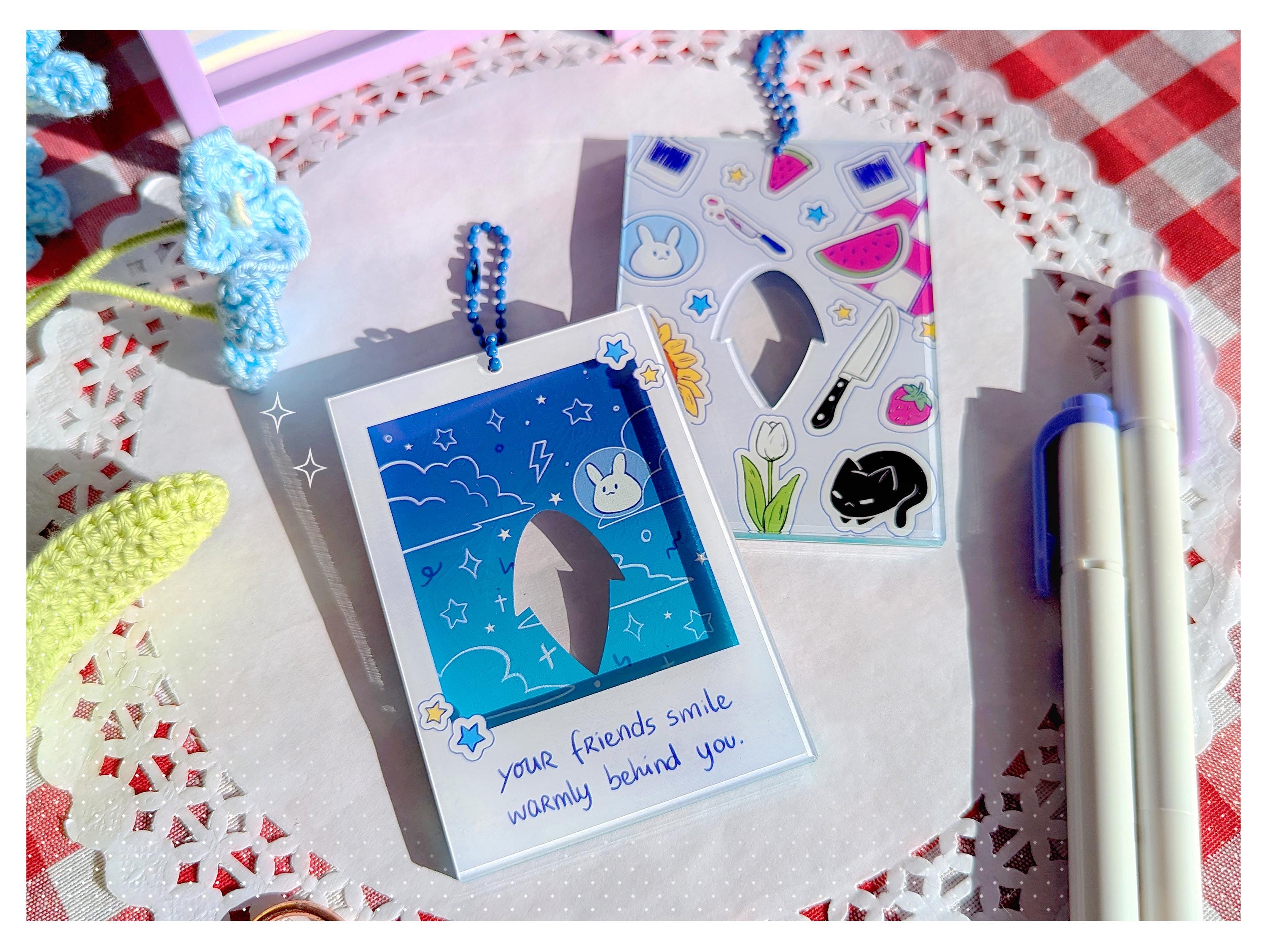 OMORI Polaroid Acrylic Card Holder | 