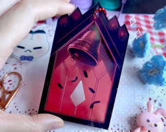 Love and Deepspace - Sylus Inspired Gothic Cathedral Acrylic Card