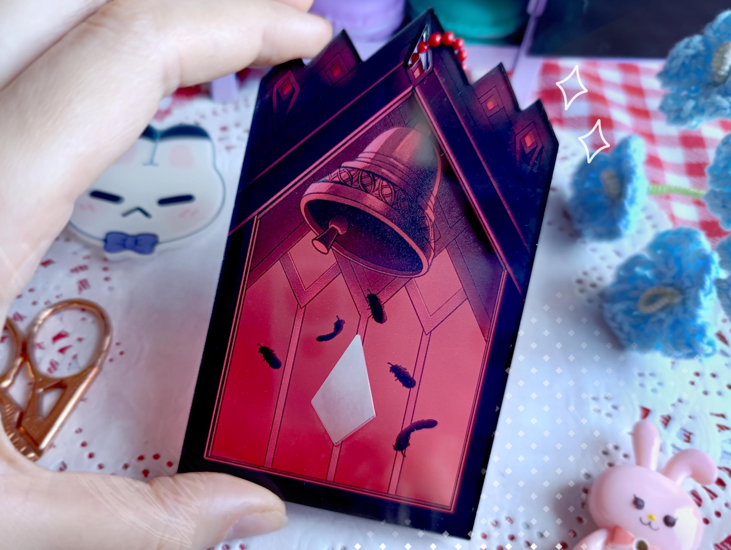 Love and Deepspace - Sylus Inspired Gothic Cathedral Acrylic Card