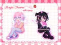 Acrylic Keychains Ren & [Redacted] - 14 Days With You VN | 14DWY Yandere Visual Novel Charms product logo