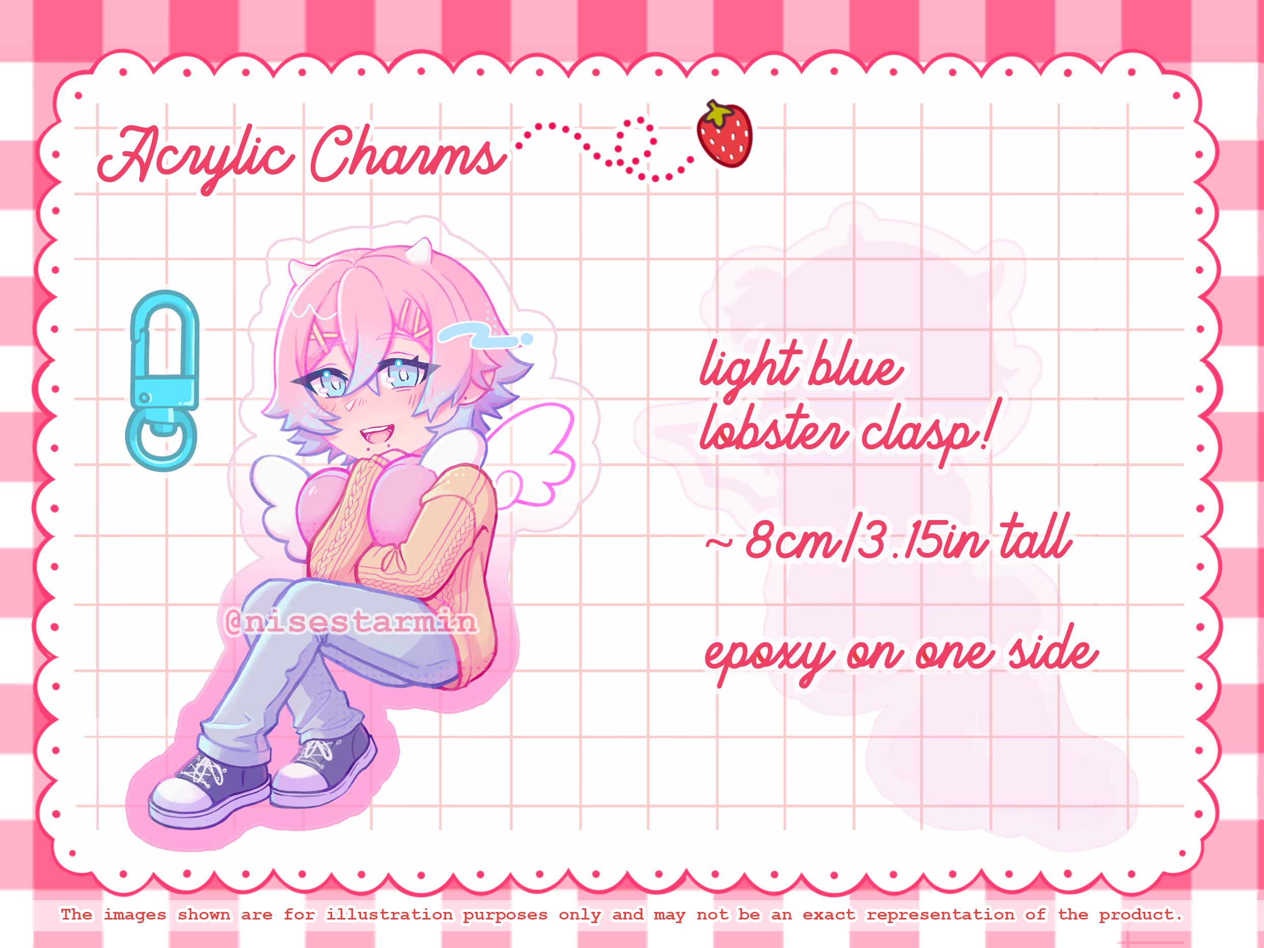 Acrylic Keychains Ren & [redacted] - 14 Days With You VN | 14DWY