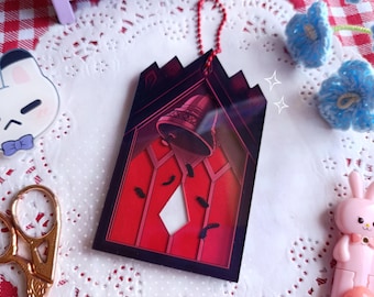 Love and Deepspace - Sylus Inspired Gothic Cathedral Acrylic Card