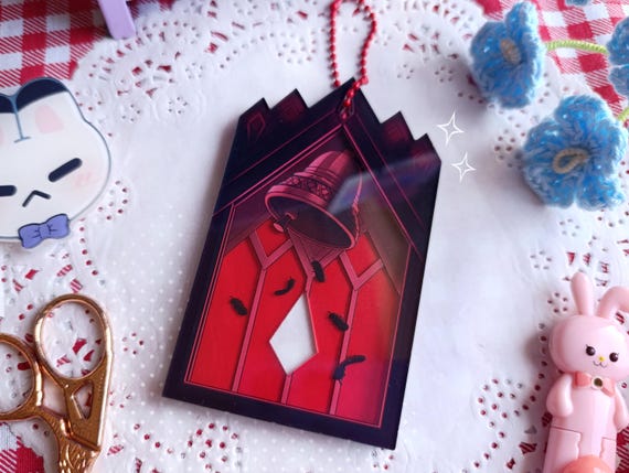 Love and Deepspace - Sylus Inspired Gothic Cathedral Acrylic Card