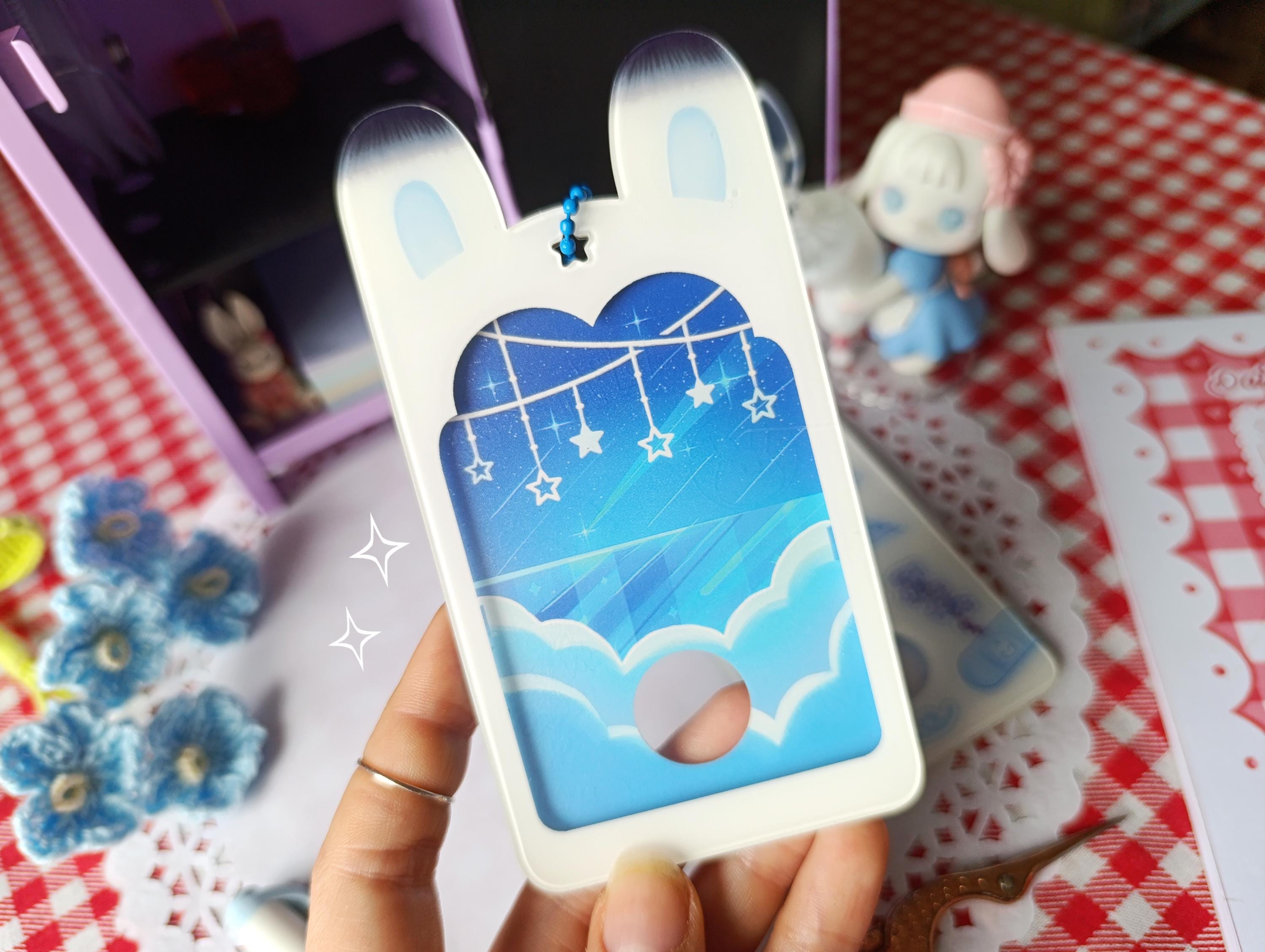 Uniq 王一博　falling in love トレカ　カード Love and Deepspace - Xavier Inspired Bunny Acrylic Card / Poca