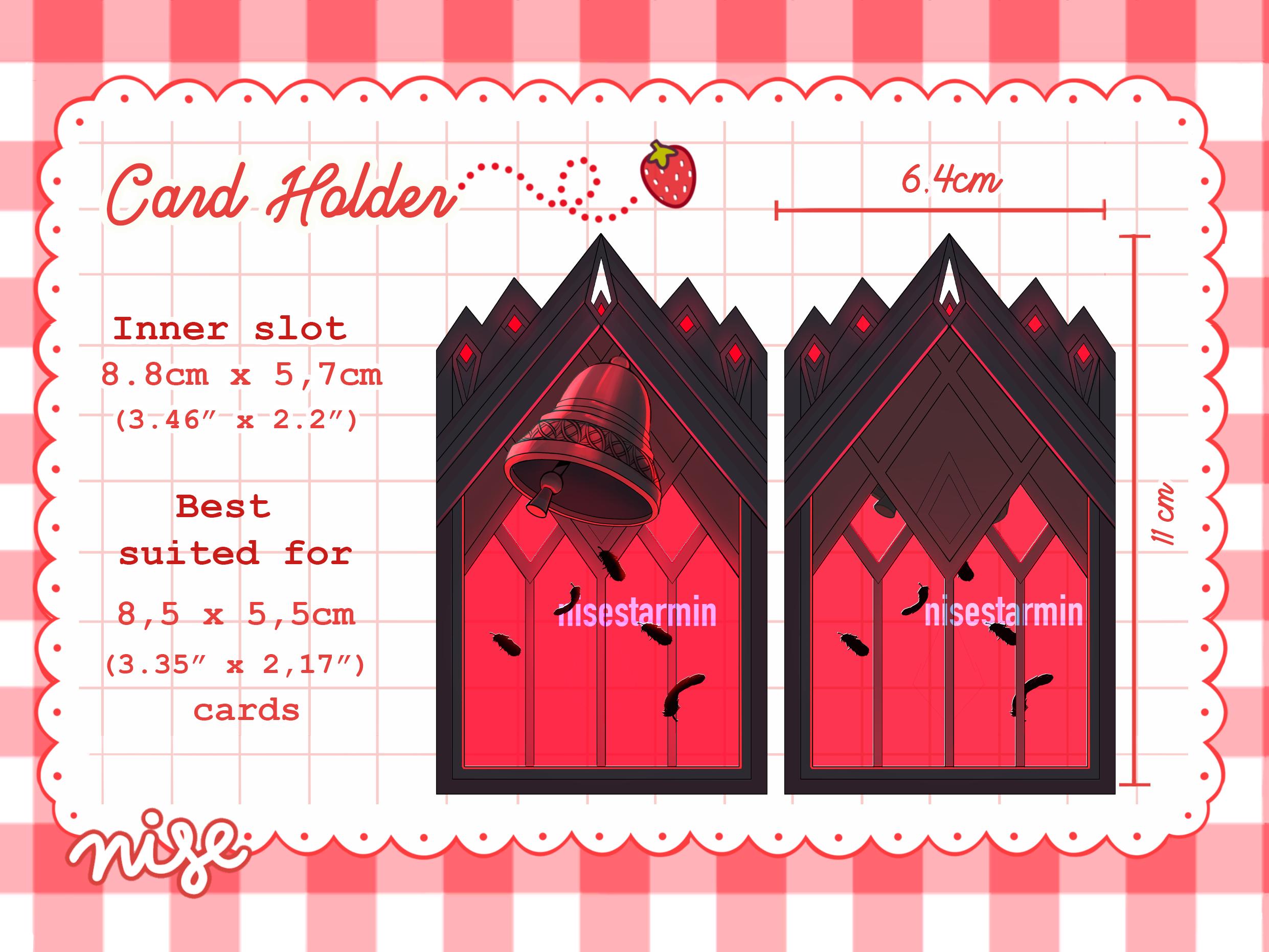 Love and Deepspace - Sylus Inspired Gothic Cathedral Acrylic Card