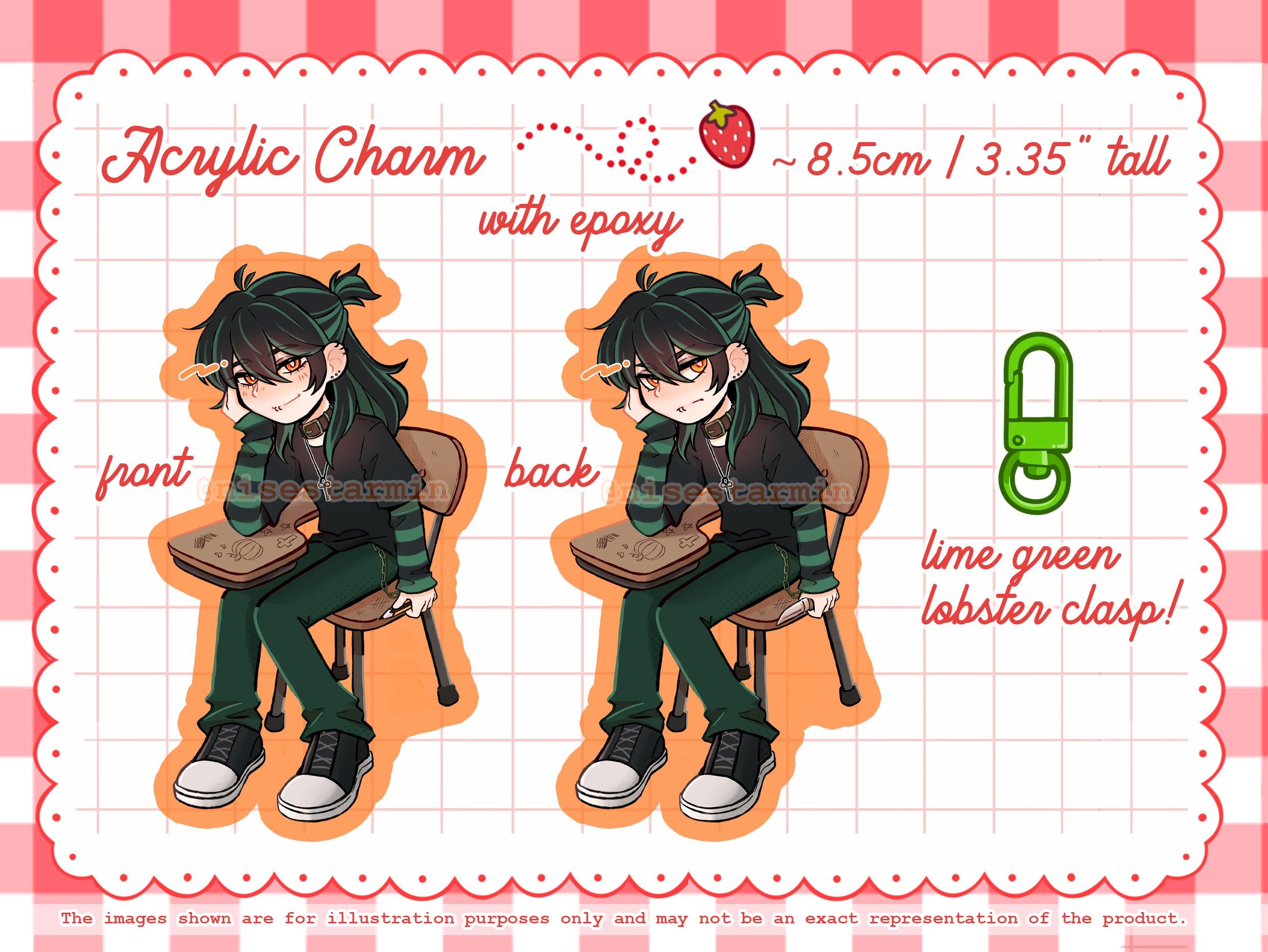 Acrylic Standee & Keychain Sol - the Kid at the Back | Solivan