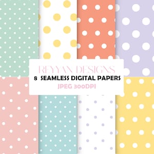 8 Boho Seamless Digital Papers, Boho Scrapbook Paper, Boho Backgrounds, Commercial Use Digital Paper, Boho Patterns, Digital Patterns