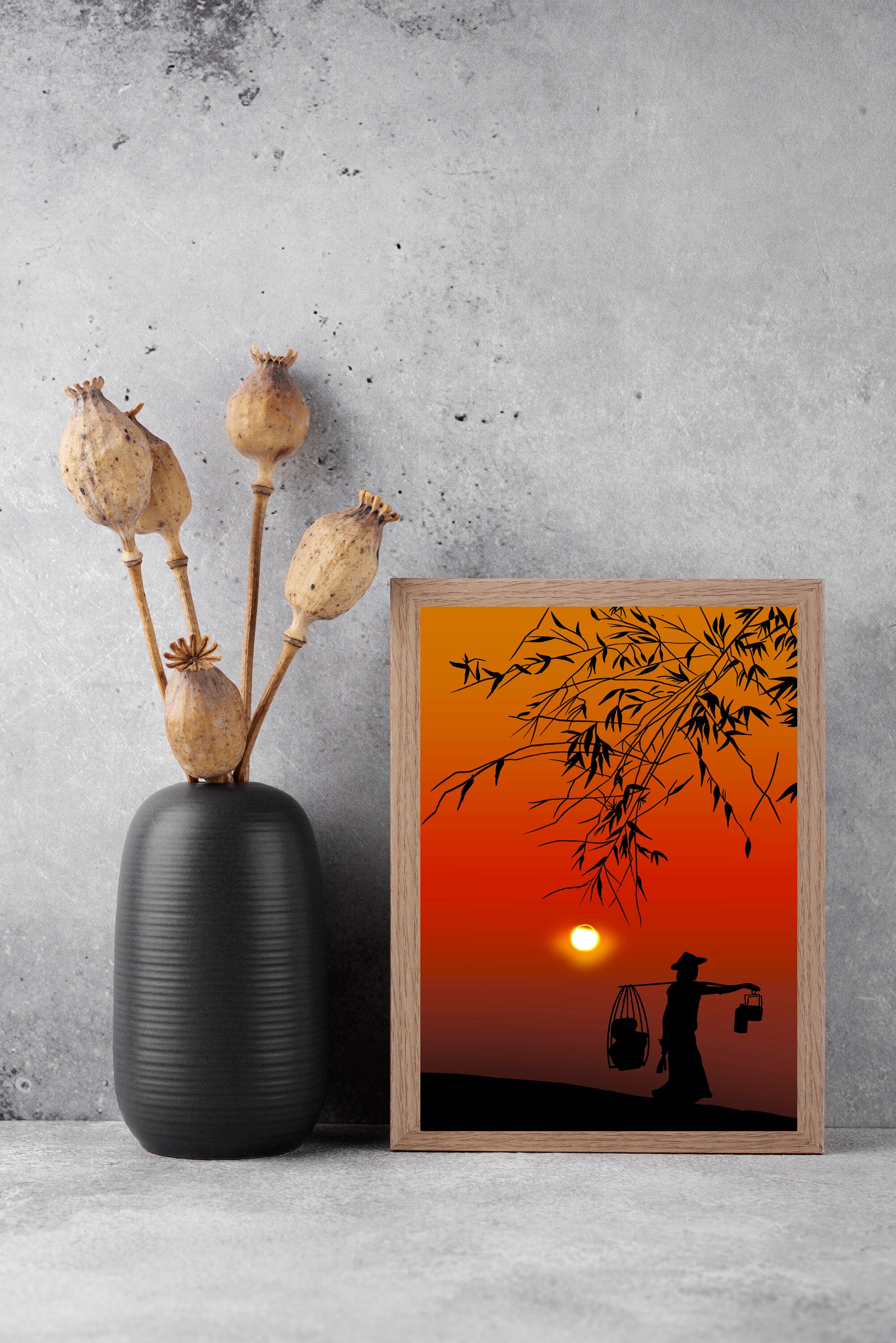 Bangladesh Travel Poster Bangladesh Decor Asian Wall Art Vintage