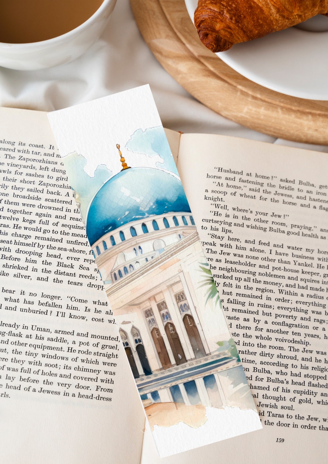 Islamic Bookmark Muslim Bookmark Quran Bookmark Mosque Etsy