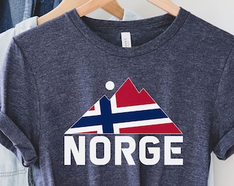 Norge Shirt,Norge,Norway ShirtNorge Tee,Oslo Norway shirt, Oslo gift, Norway Travel Shirt, Norway Shirts, Norway Lover Gift