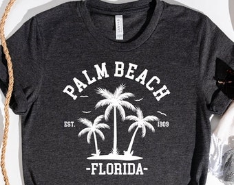 Palm Beach Tee, Palm Beach, Palm Beach Crewneck, Palm Beach Shirt, Palm Beach Florida, Palm Beach Gifts, Palm Beach