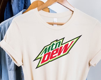 Mtn Dew Shirt, Mountain Dew Code Red Soda Drink ,  Mountain Dew lover,  Mountain Dew gift