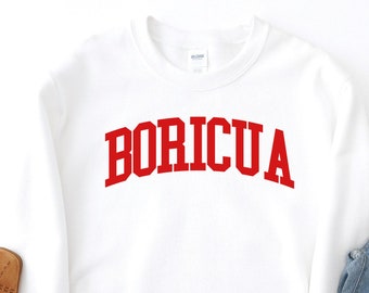 Boricua Sweatshirt, Boricua Shirt, Boricua tee, Boricua Gift, Puerto Rico shirt,Latina Shirts, Chula Shirt, spanish shirt, Latina Feminist
