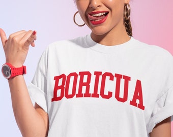 Boricua Tee, Boricua tee, Boricua Gift, Puerto Rico shirt, Latina Shirts, Chula Shirt, spanish shirt, Latina Feminist shirt, Latina power