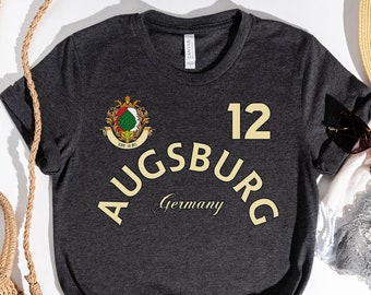 Augsburg Shirt,Augsburg Tee,Augsburg, Augsburg Germany,Augsburg personalized shirt, Germany gift, German friend