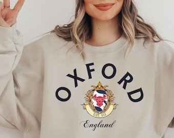 Oxford Sweatshirt,Oxford tshirt, Oxford gift, University Sweatshirt, Oxford University Shirt, Ivy League Sweatshirt for Men, Oxford Gift