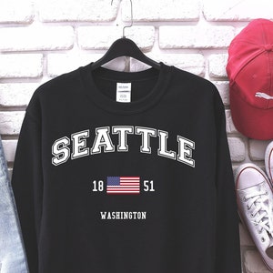 Seattle Sweatshirt,Seattle Shirt, Seattle T-shirt, Seattle Gift, Seattle Tee, City Shirt, Washington Shirt, Washington T-shirt
