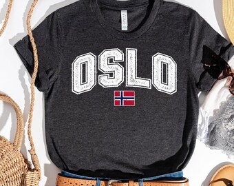 Oslo Tee, Oslo Shirt,Oslo Norway shirt, Oslo gift, Norway Travel Shirt, Norway Shirts, Norway Lover Gift, Norway Lover Shirt