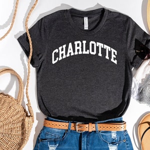 Charlotte Tee,Charlotte Shirt,Charlotte Tshirt, City Shirt,Charlotte Gift, North Carolina Shirt,North Carolina T-shirt,North Carolina