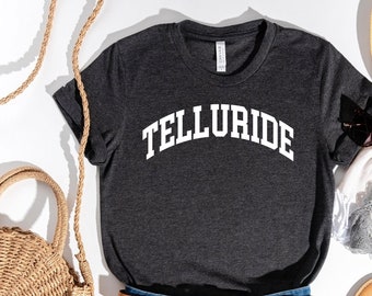 Telluride Tee,Telluride Shirt, Telluride Colorado Shirt, Cute Telluride Shirt, Telluride T-shirt, Telluride Tshirt, Mountain Souvenir