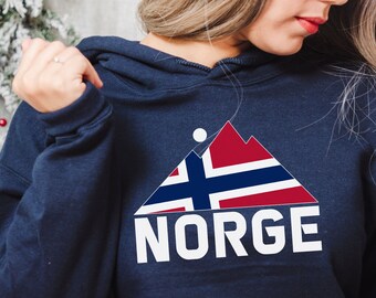 Norge Hoodie,Norge,Norway ShirtNorge Tee,Oslo Norway shirt, Oslo gift, Norway Travel Shirt, Norway Shirts, Norway Lover Gift