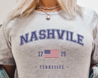 Maglietta Nashville, maglietta da donna Nashville, maglietta Tennessee, maglietta Nashville City, maglietta Nash, maglietta da casa Nashville, Nashville