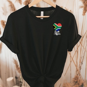 South Africa Tee, South Africa Flag, South Africa Shirt, South African Gift, South Africa Flag Shirt, South African Pride Tee, Africa gift