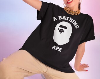 bathing ape t shirt women's