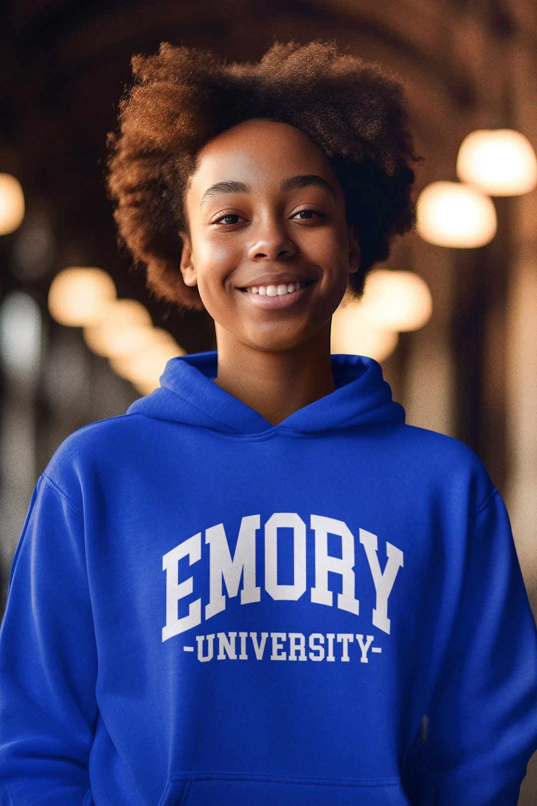 Sweat a capuche Emory University Emory University sweat shirt Emory Emory University pull a col rond Emory Emory University Etsy France