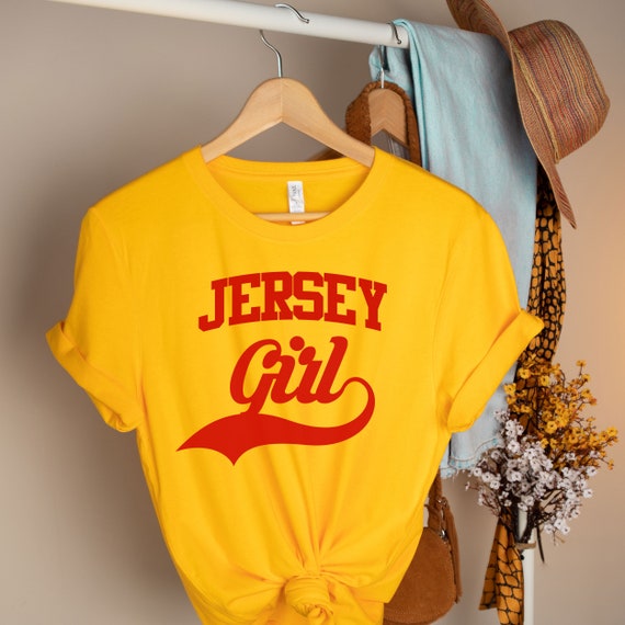 New Jersey Girl Shirt Jersey Girl Tee Jersey Girl Jersey Etsy