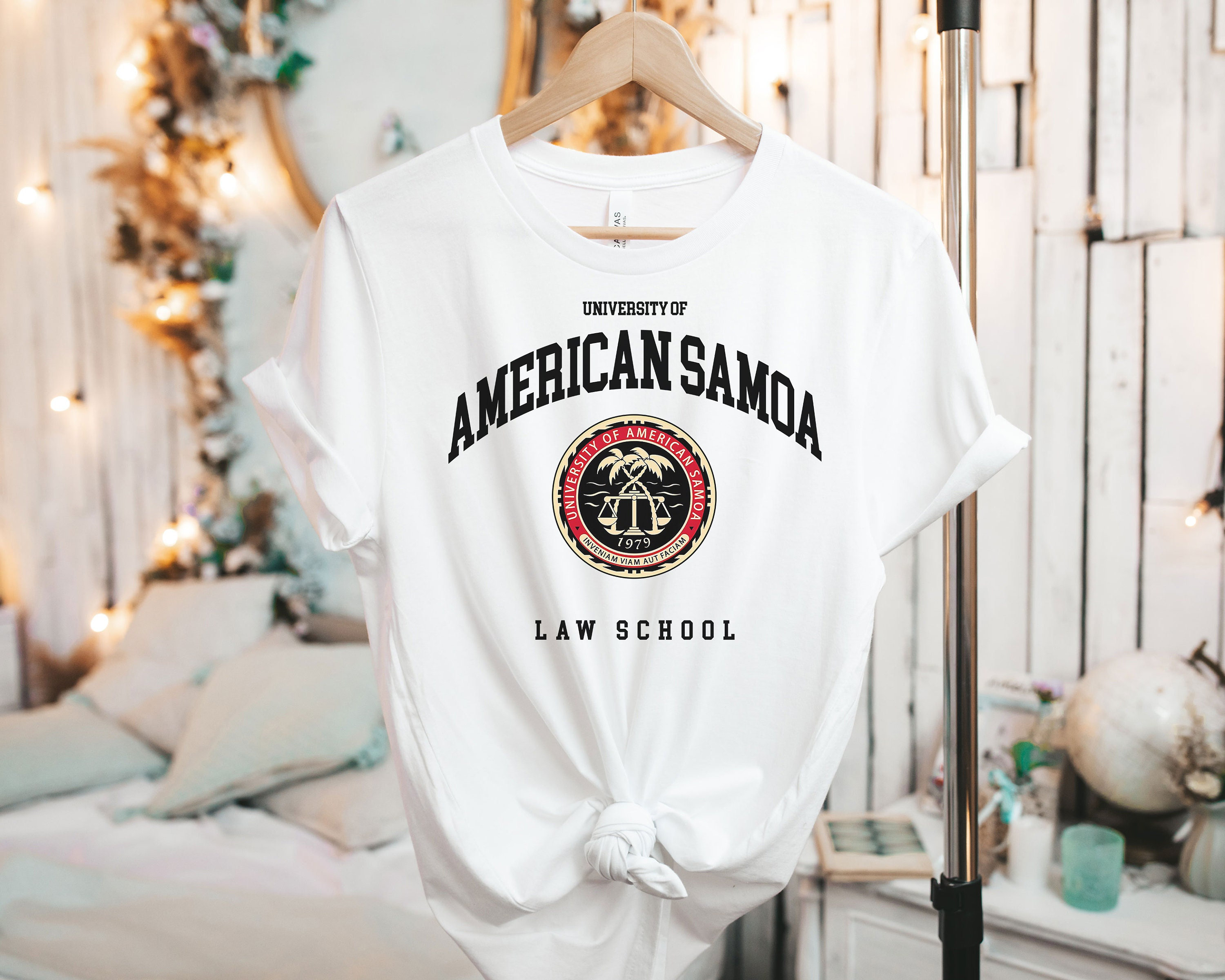 University of American Samoa Tee,University of American Samoa Law School Sweatshirt American Samoa Logo T-shirt Better