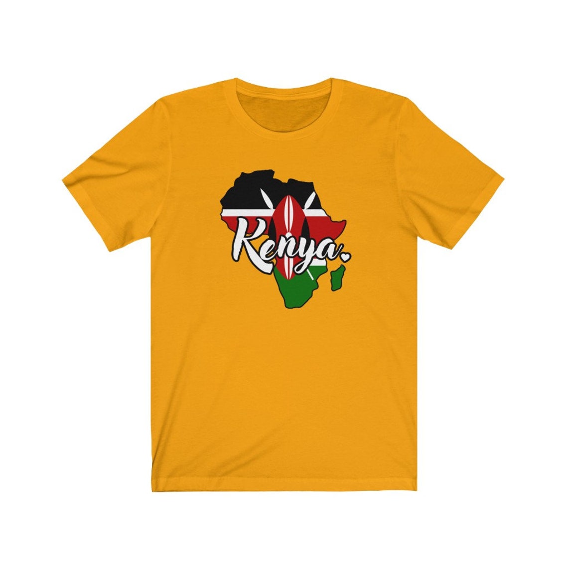 Kenya Tee Kenya Gift T-shirt Kenya T-shirt Tee From - Etsy UK