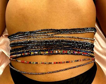 ladies waist beads