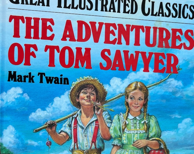 The Adventures of Tom Sawyer (great Illustrated Classics, Hardcover) - Etsy