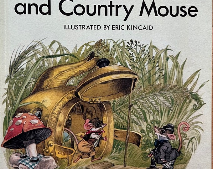 Town Mouse and Country Mouse (large Type for First Readers, Hardcover ...