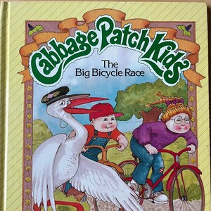 Cabbage Patch Kids The Big Bicycle Race (Hardcover)