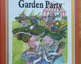 The Garden Party by Margaret Mahy Illustrations by Rodney McRae (Hardcover)