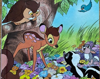 Walt Disney's Bambi and His Forest Adventures A Book About Friendship (Hardcover)