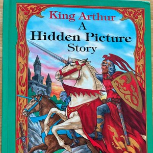 King Arthur A Hidden Picture Story (Hardcover)