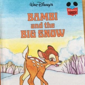 Walt Disney&#39;s Bambi and the Big Snow (Hardcover)