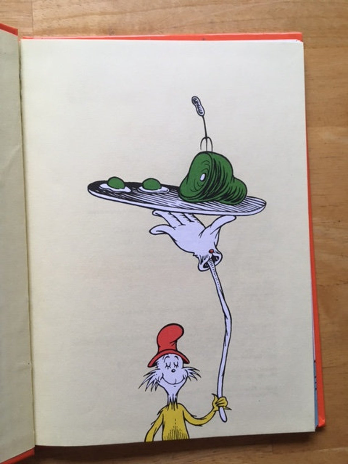 Green Eggs and Ham by Dr. Seuss hardcover Etsy