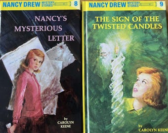 Nancy's Mysterious Letter & The Sign of the Twisted Candles (Nancy Drew #8 and #9, Hardcover)