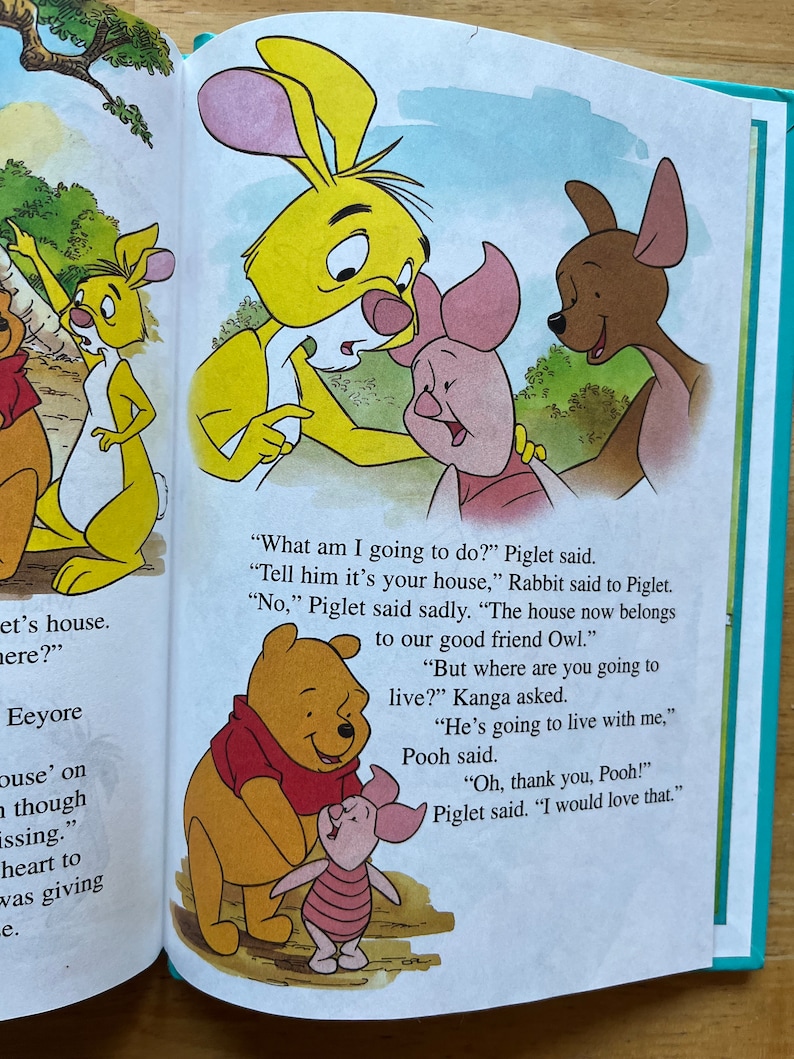 Disney's Winnie the Pooh and the Windy Day (hardcover) - Etsy