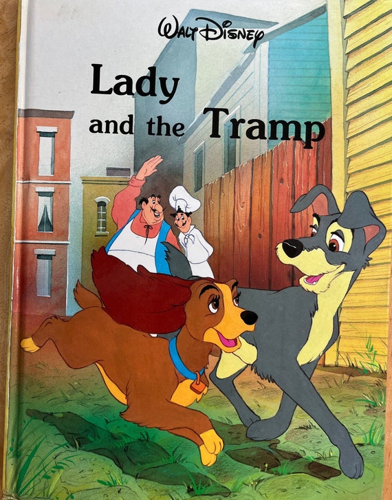 Walt Disney Lady and the Tramp (hardcover) - Etsy