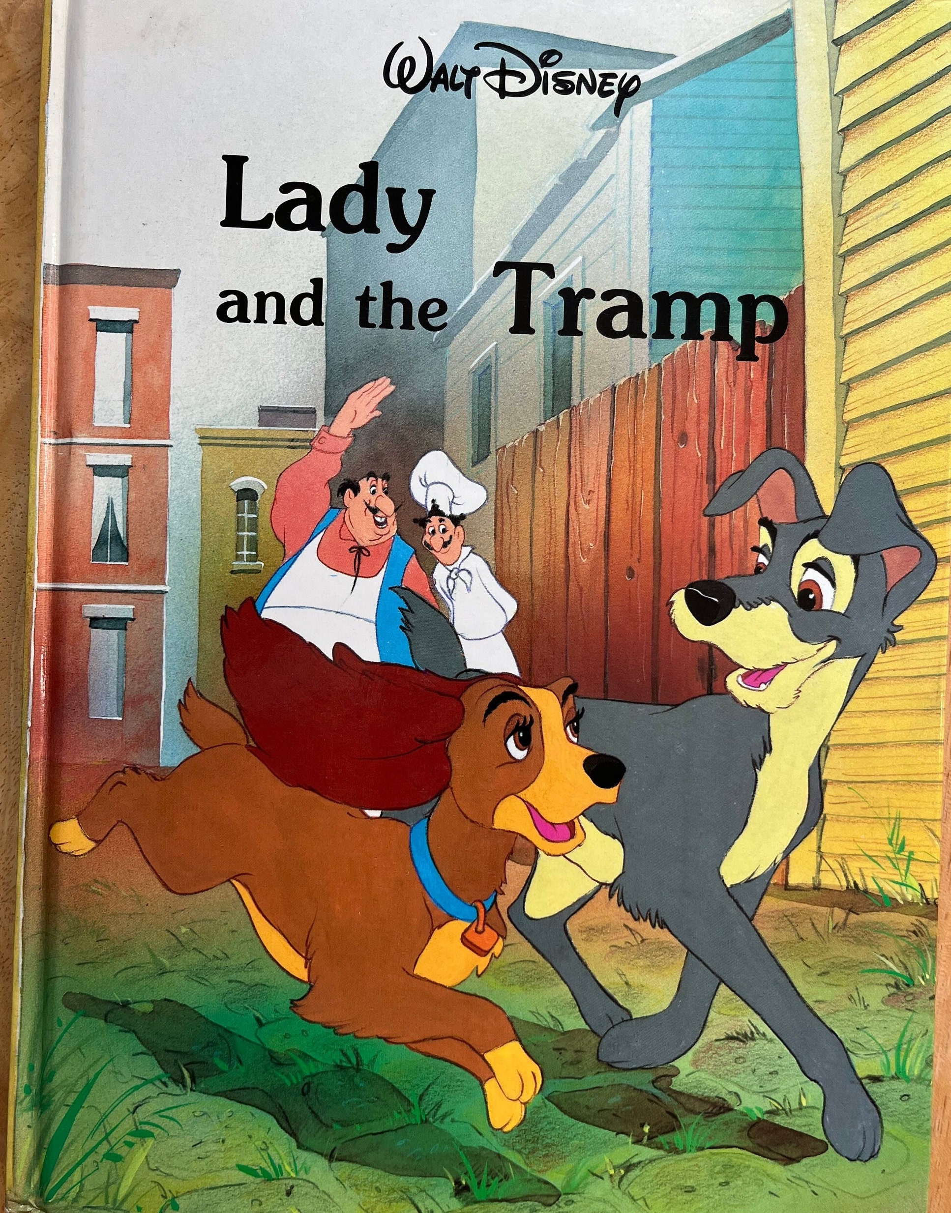 Walt Disney Lady and the Tramp (hardcover) - Etsy