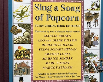 Sing a Song of Popcorn - Every Child's Book of Poems (Hardcover)