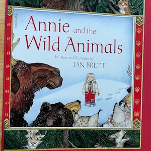 Annie and the Wild Animals by Jan Brett - Etsy