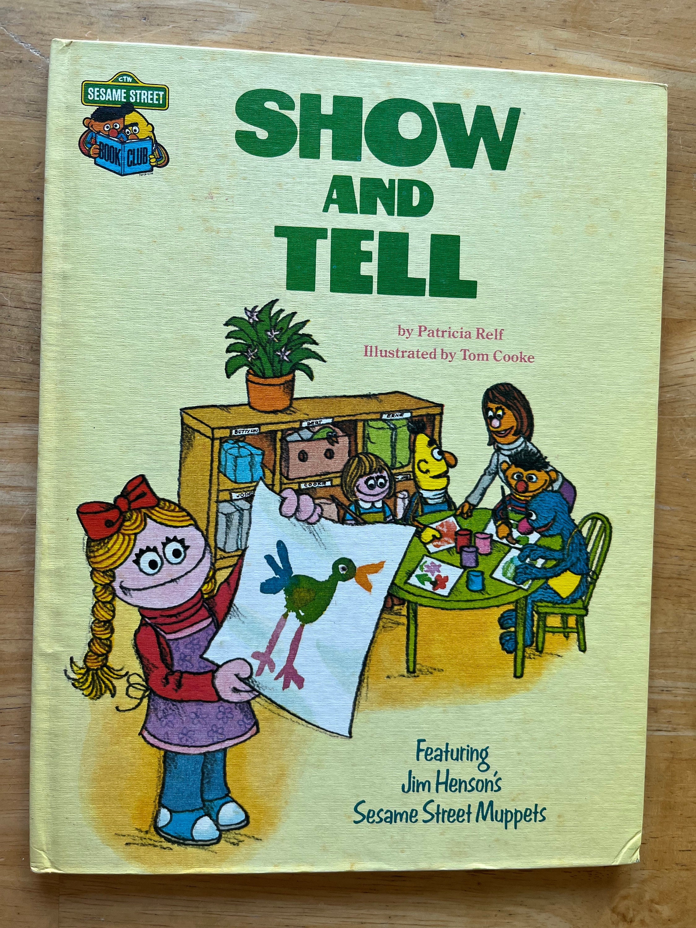 Show and Tell (sesame Street, Hardcover) - Etsy