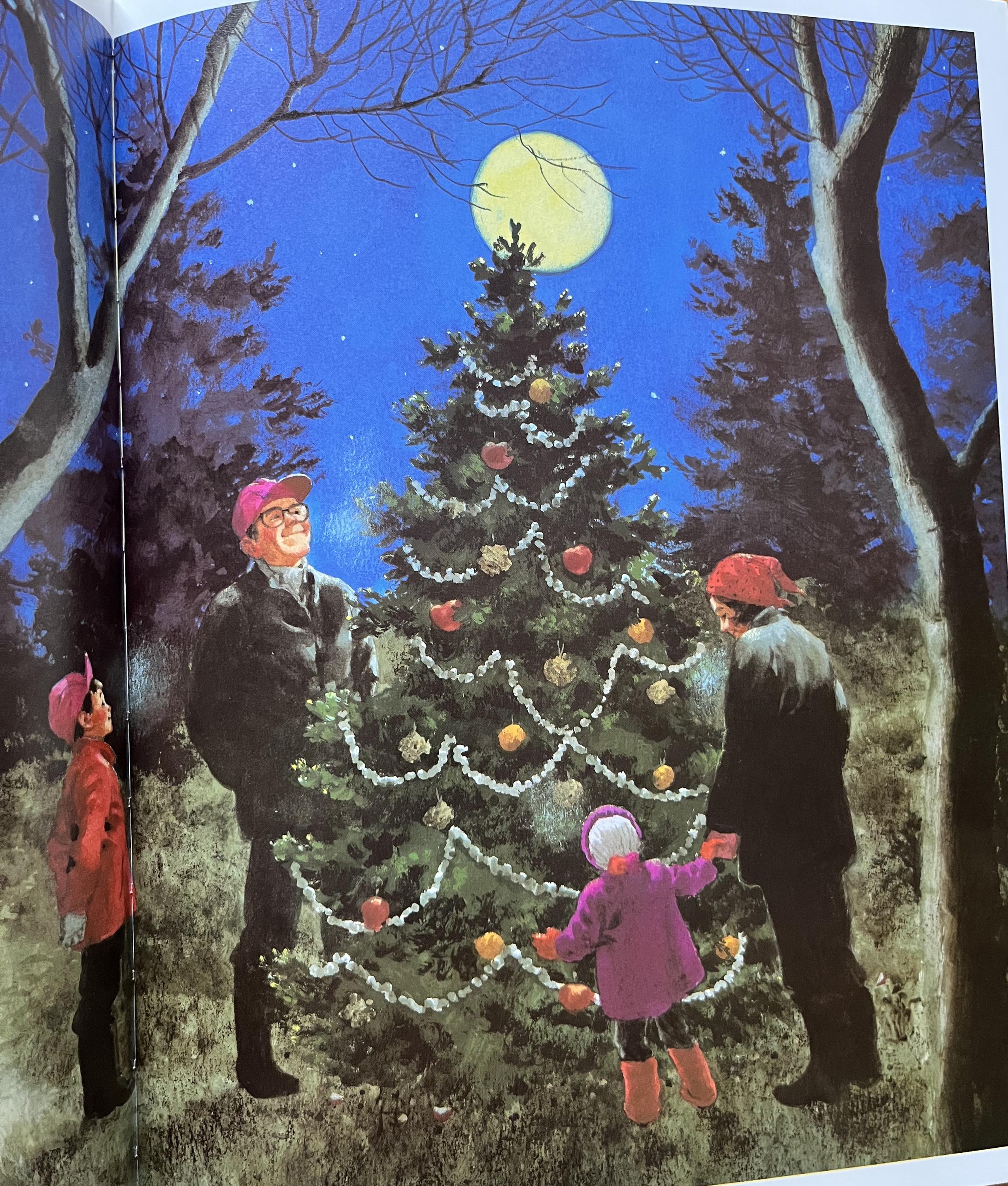 Night Tree by Eve Bunting, Illustrated by Ted Rand (paperback) - Etsy