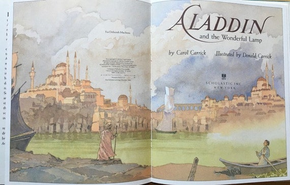 Aladdin and the Wonderful Lamp by Carol Carrick Illustrated by